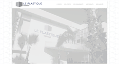 Desktop Screenshot of leplastique.com